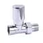Кран вентильний прямий з американкою Solomon 1/2″ chrom 1865 000002167 - мініатюра 1
