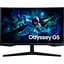 Монітор вигнутий 27" Samsung Odyssey G5, Black, WLED, VA, 2560x1440 (16:9), 1 мс, 165 Гц, 300 кд/м², HDR10, 2500:1, 1000R, 178°/178°, HDMI/DP, VESA 75x75 мм, FreeSync Premium (LS27CG550EIXCI) - мініатюра 1