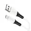 Кабель Hoco X82 Silicone Charging Data cable for Micro (1 м) 2 A белый - миниатюра 1