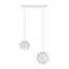 Подвесной светильник Levistella 7821520F-2 WHITE (380), E27, белый, 3D пластик, для гостиной - миниатюра 1