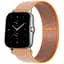 Ремінець нейлоновий на липучці BeWatch Xiaomi Amazfit BIP/GTS/GTR 20 мм Помаранчевий (1011307.1UW) - мініатюра 1