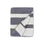 Плед Lotus Home - Infinity Stripe сірий 200x220 - мініатюра 3