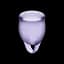 Менструальные чаши Satisfyer Feel Confident Menstrual Cup 2 шт. фиолетовые - миниатюра 3