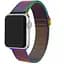Ремінець Creasted для годинника Milanese loop steel bracelet Apple watch, 42 44 мм Oil rainbow - мініатюра 1