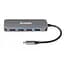Мультипортовий адаптер USB хаб USB Type-C D-Link DUB-2340 Grey - мініатюра 1
