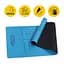 Килимок (мат) спортивний 4FIZJO PU 183 x 68 x 0.4 см для йоги та фітнесу 4FJ0588 Blue (P-5907739319555) - мініатюра 7