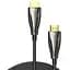 Кабель Vention HDMI M - M,50.0 м V2.0 Optical 4K 60Гц 18Gbps Dolby 7.1 PVC Black Zinc Alloy - мініатюра 2