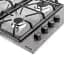 Поверхность газовая на металле Weilor GM W 634 SS - миниатюра 5