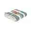 Плед Lotus Home - Infinity Stripe зелений 200x220 - мініатюра 5