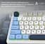 Клавіатура ігрова дротова Ajazz AF-GB-98 USB White-Blue - мініатюра 10