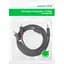 Кабель мультимедійний 3.5mm M to 2xRCA M 2.0m AV102 black Ugreen (10510) - мініатюра 3