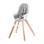 Стульчик для кормления 2в1 KiderKraft Tixi Grey - миниатюра 4