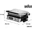 Електрогриль Braun MultiGrill 7 CG 7044 UA - мініатюра 3