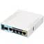 Маршрутизатор Mikrotik RB962UiGS-5HacT2HnT hAP ac with 720MHz CPU, 128MB RAM, 5x Gigabit LAN, built- - мініатюра 4