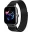 Ремінець міланська петля для BeWatch Amazfit GTS 3 20 мм Чорний (1010201.A11) - мініатюра 1