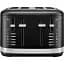 Тостер KitchenAid на 4 тоста матовый черный (5KMT4109EBM) - миниатюра 3