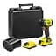 Шуруповерт Stanley FatMax аккумуляторный ударный безщеточный (SFMCF820D2K-QW) - миниатюра 2