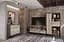 Комод Moreli Forte F-0008 в стиле Loft с тремя ящиками на ножках 900х812х400 мм Белый - миниатюра 3