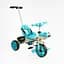 Велосипед 3-х колісний Best Trike колеса EVA переднє 10’’, заднє 8’’, сталева рама, УКР. ОЗВУЧУВАННЯ, батьківська ручка, в кор. - мініатюра 1