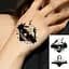 Набір дитячих тимчасових тату Чорні міні №3 black-tattoo-mini-set-3-3, 30 штук по 9,5*5,5 см - мініатюра 4
