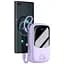 Портативна батарея Powerbank Baseus Qpow Digital Display 20000 mAh 22.5W With Type-C Cable PPQD-I05 Purple - мініатюра 3