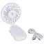 Вентилятор Bo-Camp Mini Fan With Clamp White акумуляторний (8520960) - мініатюра 2