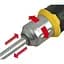 Викрутка реверсивна Stanley FatMax тріщатка насадки 12 шт. (FMHT0-62691) - мініатюра 2