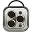 Защитное стекло на камеру Epik Metal Classic Silver для Apple iPhone 13 Pro/13 Pro Max в упаковке серебристое - миниатюра 2