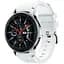 Силиконовый ремешок Watchbands для Samsung Galaxy Watch 46mm Silver - белый (WB001WHITE46M) - миниатюра 1