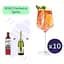 Коктейль Wild Cranberry Spritz (набір інгредієнтів) х10 на основі Nemiroff - мініатюра 1
