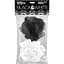 Набір губок банних Добра Господарочка Black & White 2 шт. (4820086522144) - мініатюра 1