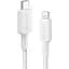 Кабель Anker 322 USB-C to Lightning - 1.8m Nylon White teh0022031 - мініатюра 1