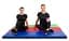 Мат гімнастичний Hop-Sport HS-065FM середньо-твердий з липучкою 5 см синій - мініатюра 6