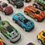 Комплект іграшкових машинок Cool Car Set з інерційним механізмом в боксі-контейнері з ручкою 30 шт. - мініатюра 13