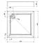 Душевой поддон Kolo First 90x90 XBK1690000 - миниатюра 2