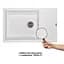 Кухонна мийка Lidz 781x510/200 WHI-01 (LIDZWHI01781510200) - мініатюра 3
