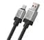 Кабель Baseus CoolPlay Series Fast Charging Cable USB to Type-C 100W 1m CAKW000601 Black - миниатюра 2