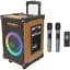 Акустика - караоке Hoco HA2 WAVE wireless dual-mic outdoor BT speaker 45W - мініатюра 1