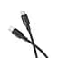 Кабель Borofone BX113 Lenny 60W silicone charging data cable C to C L=1 м чорний - мініатюра 3