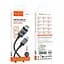 Кабель Hoco X118 Generous 60W charging data cable with display Type-C to Type-C Чорний - мініатюра 2