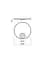 Бра Redo ORBIT AP/PL LED 42W 3000K D600 INDIRECT LIGHT BRASS (4.1.2) 01-1705 - миниатюра 2