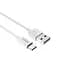 Кабель Hoco X23 Pisces Cable USB to Type - C 3A 1m White - мініатюра 1