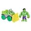 Набір іграшковий Hasbro Spidey And His Amazing Friends Hulk Smash Truck (F6776_F7457) - мініатюра 2