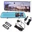 Дзеркало для машини L1022 L9003 Touch screen 4.3" 1080P Full 2 камери - мініатюра 1