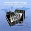 Зарядний пристрій Mirrow 3 USB Type-C Super Charge/Quick Charge 36W Black (498567566) - мініатюра 6