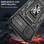 Ударостійкий чохол Camshield Army Ring для Apple iPhone X / XS (5.8) Чорний / Black - мініатюра 7