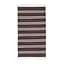 Килим Lotus Home - Infinity Stripe коричневий двосторонній 80x150 - мініатюра 1