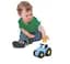 Трактор іграшковий Bb Junior Press & Go блакитний (16-89026BU) - мініатюра 2