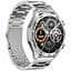 Смарт-годинник Haylou Solar 5 LS20 Silver (Silicone + Stainless steel strap) - мініатюра 2