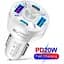 Автомобільний зарядний пристрій No Brand CWa 2USB 2Type-C PD20W QC 3.0 White (3650552) - мініатюра 2